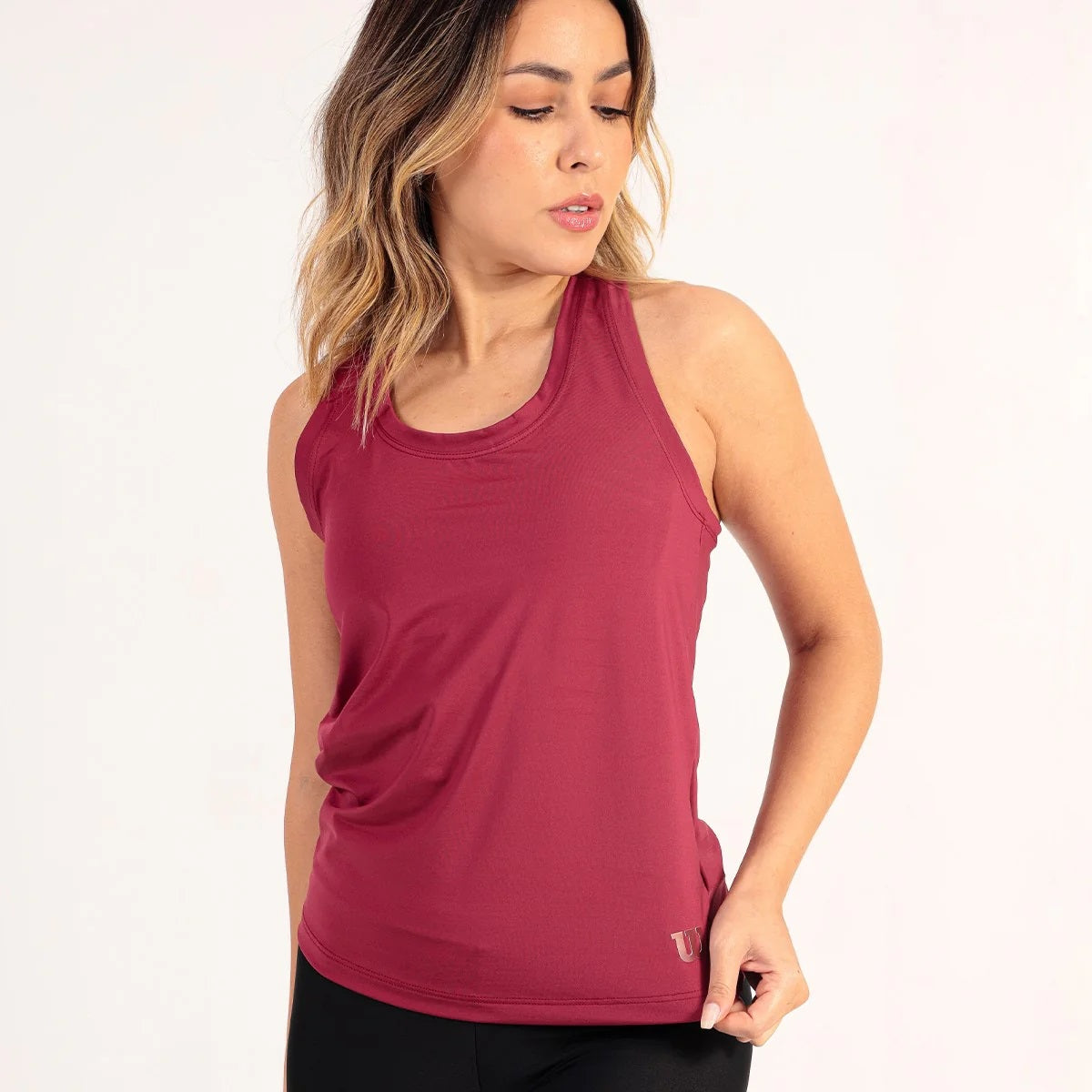 Camiseta Sin Mangas Regata Core Basic Verde F