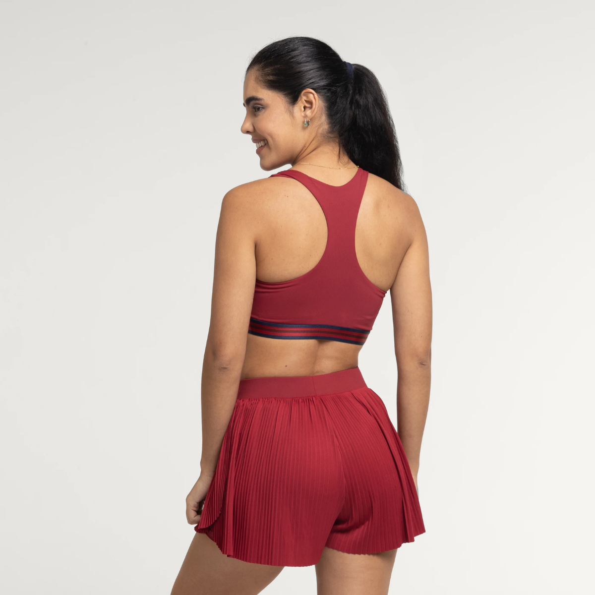 Short Tour Retro Tight Rojo