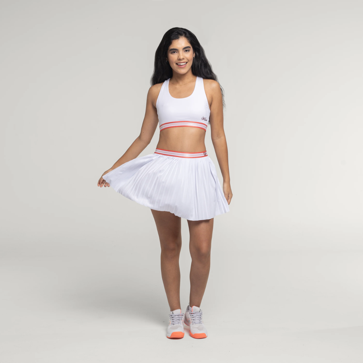 Falda Retro Tour Blanco