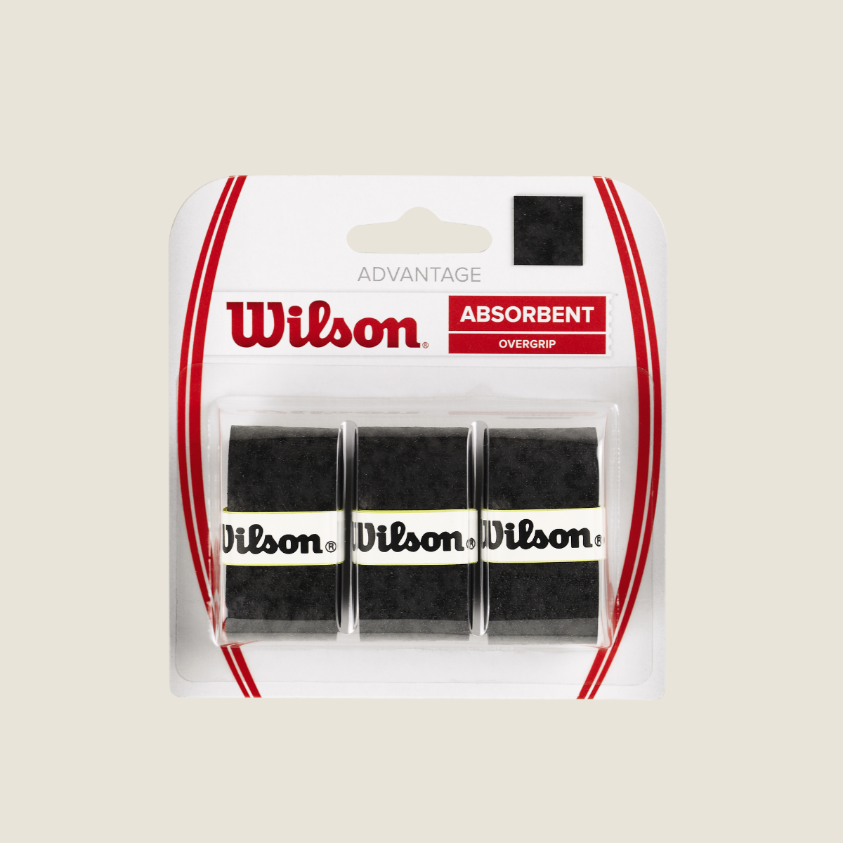 ADVANTAGE OVERGRIP BK 3PK