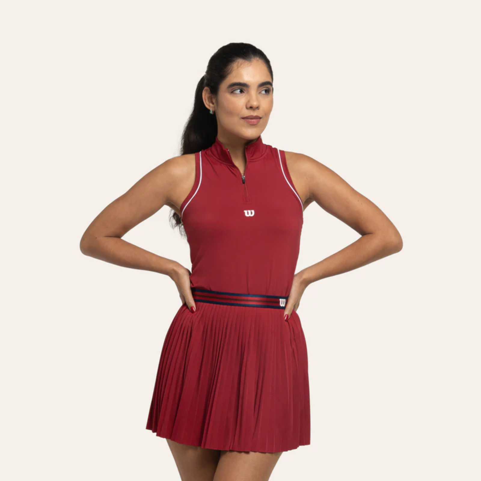 Falda Retro Tour Rojo