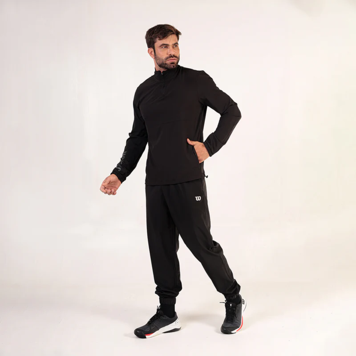 Chqueta Performance 1/2 Zip II Negro M
