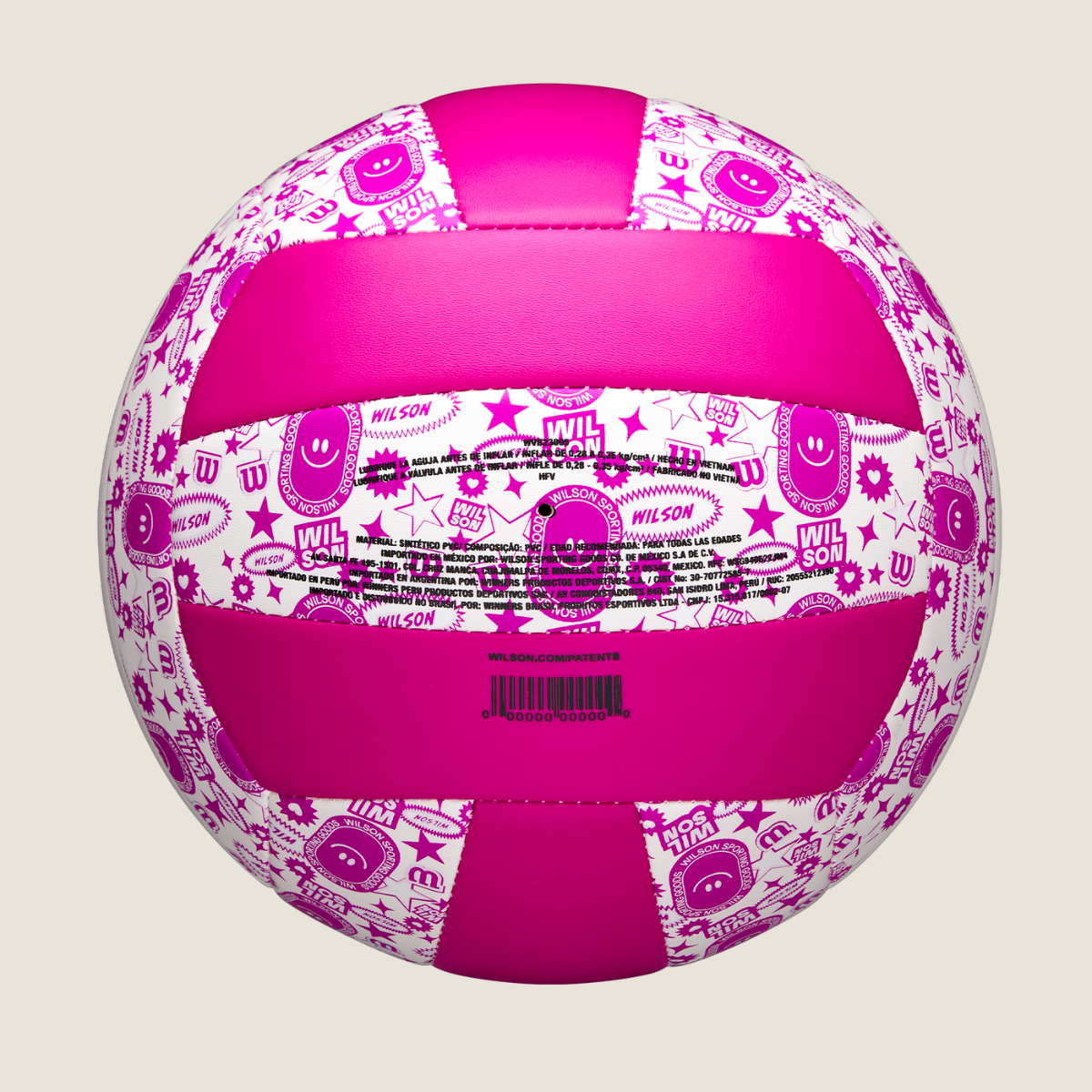 Pelota de Voleyball SEASONAL ROSADO VB OF