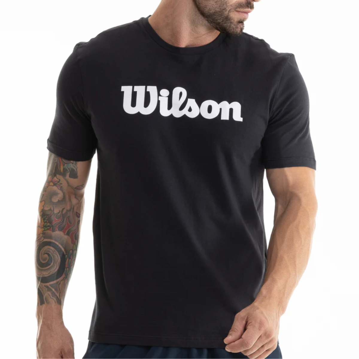 Camiseta Wilson SS Negro III M