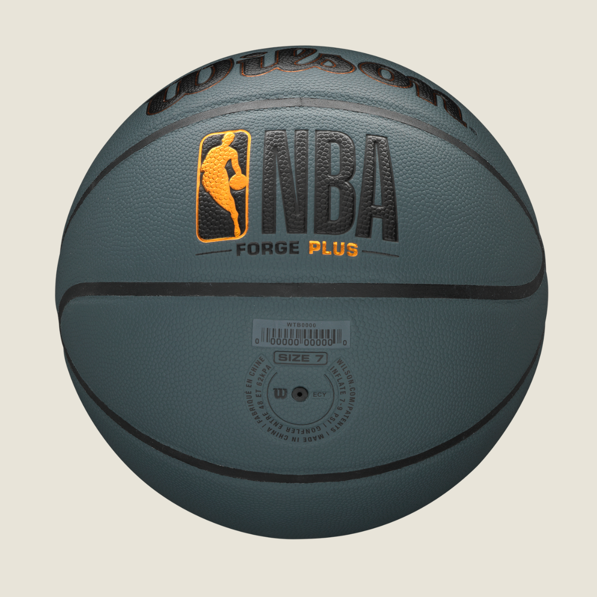 NBA FORGE PLUS BSKT DARK GREY SZ7