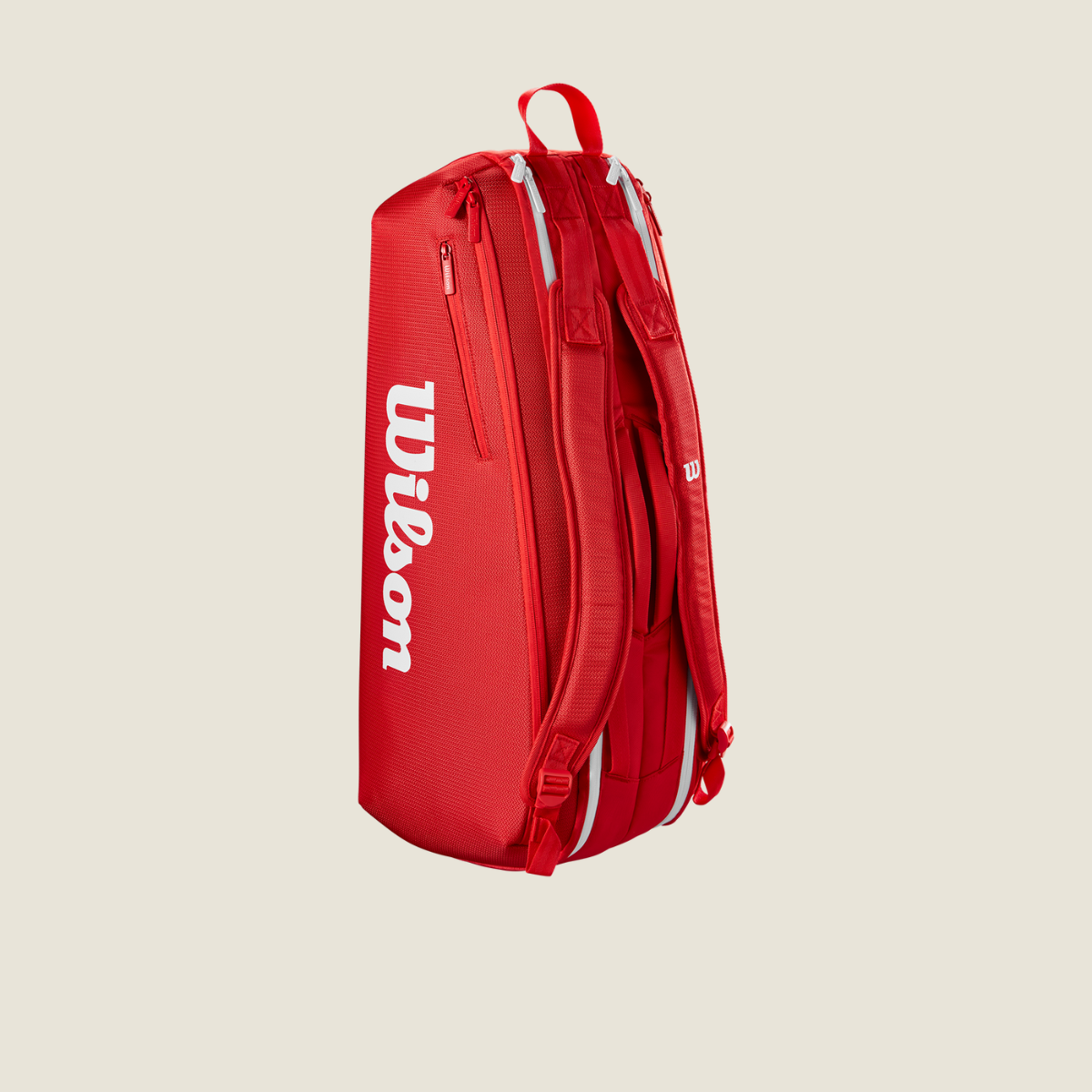 Raquetero Super Tour Wilson Red 6PK 2025