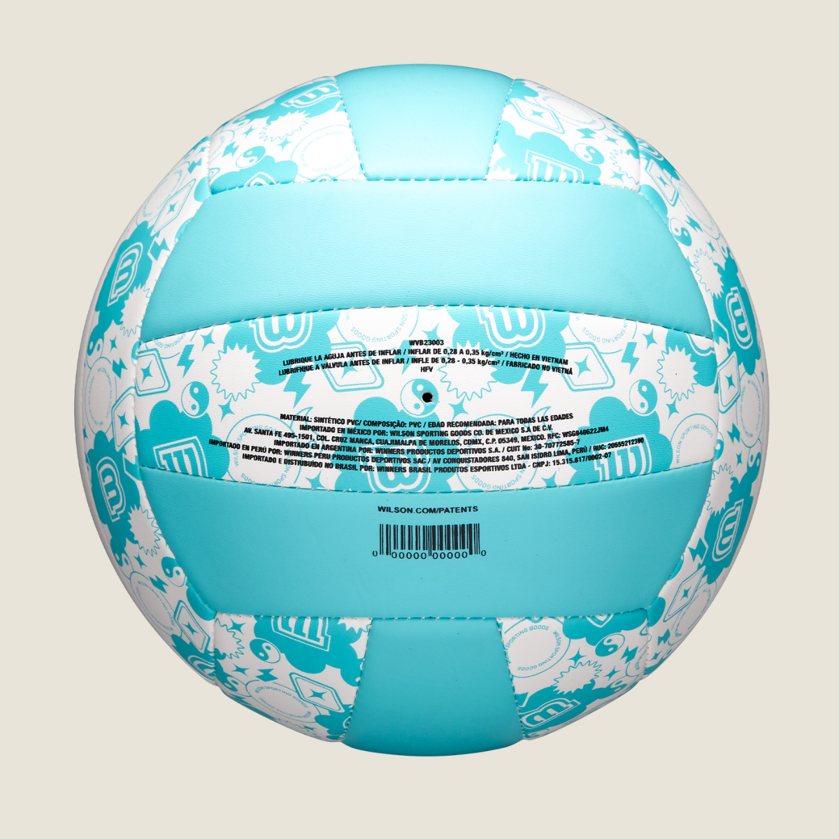 Pelota de Voleyball SEASONAL CELESTE VB OF