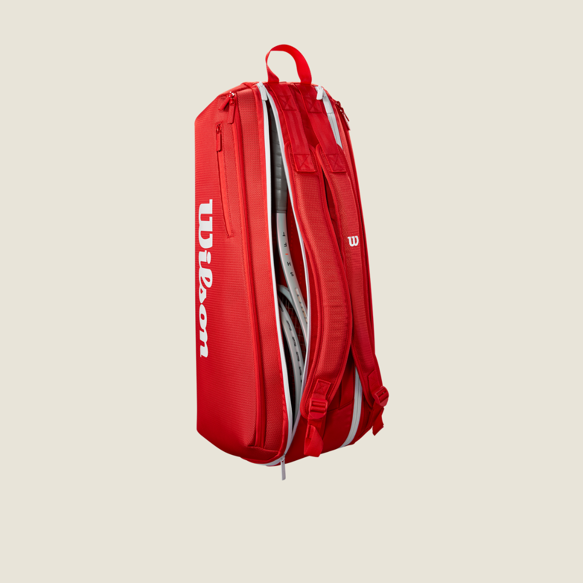 Raquetero Super Tour Wilson Red 6PK 2025