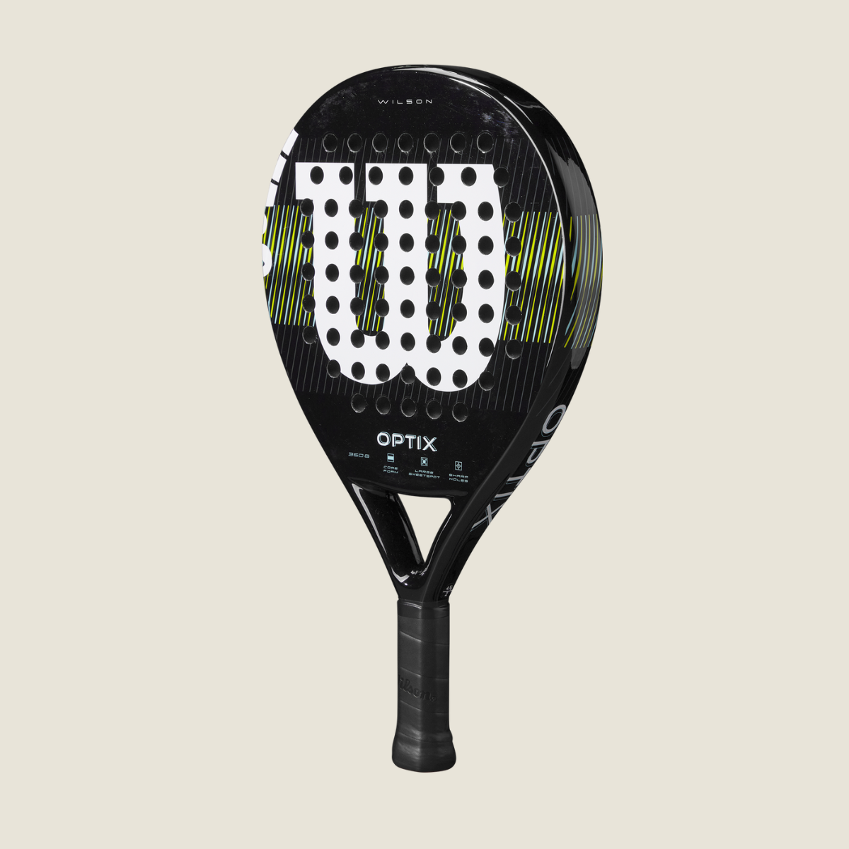 Pala de Padel Optix V1 Black