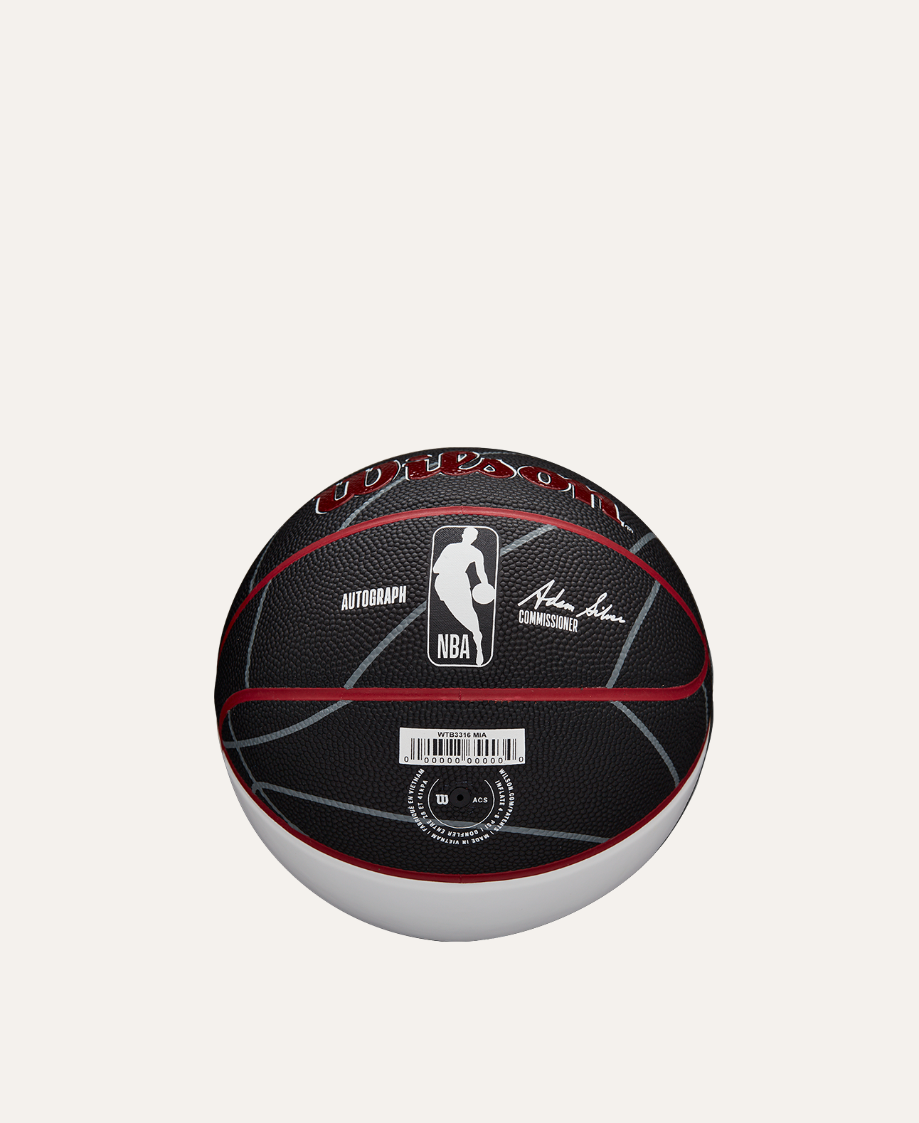 Mini Balón de Basketball NBA Team Autograph #3