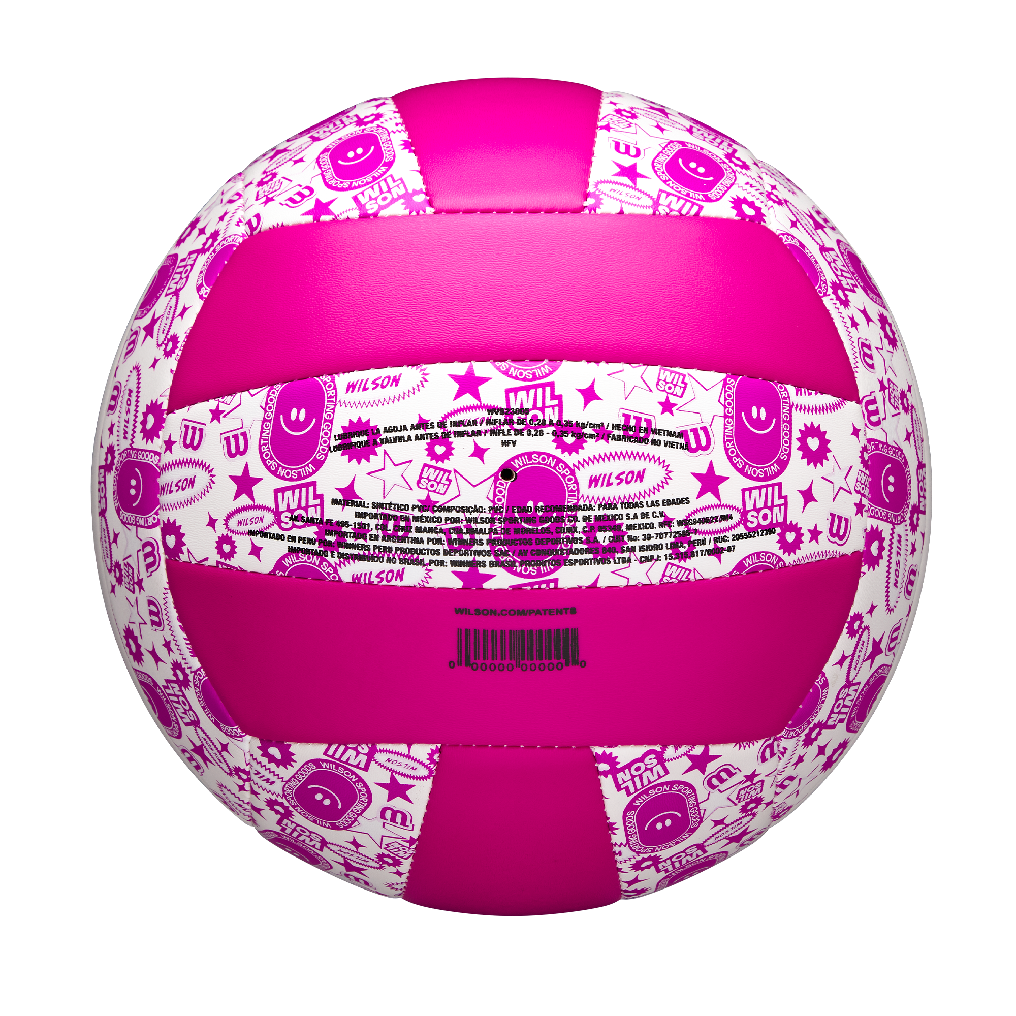 Pelota de Voleyball SEASONAL ROSADO VB OF