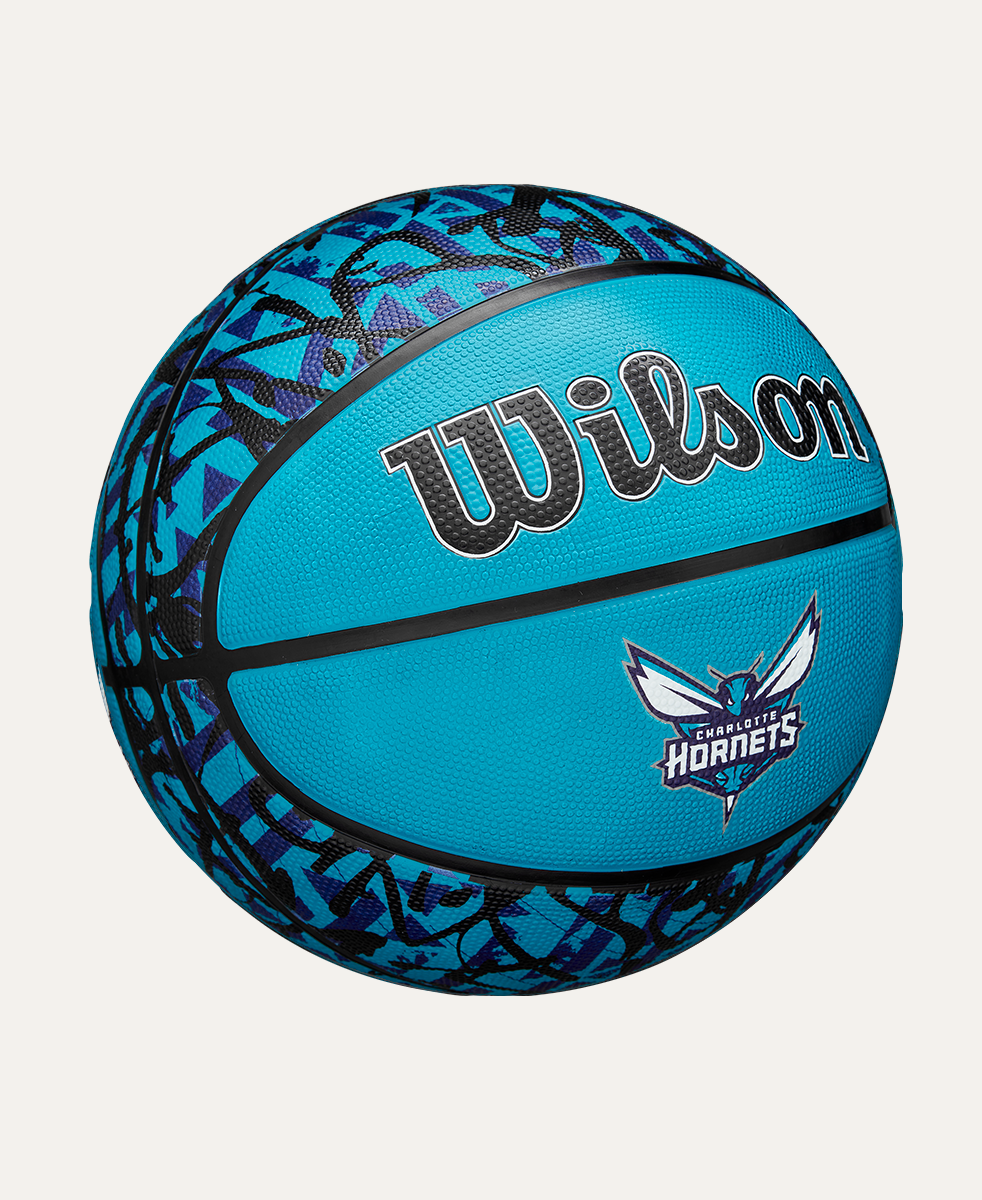 Balón de Basketball NBA Team Graffiti Charlotte Hornets #7
