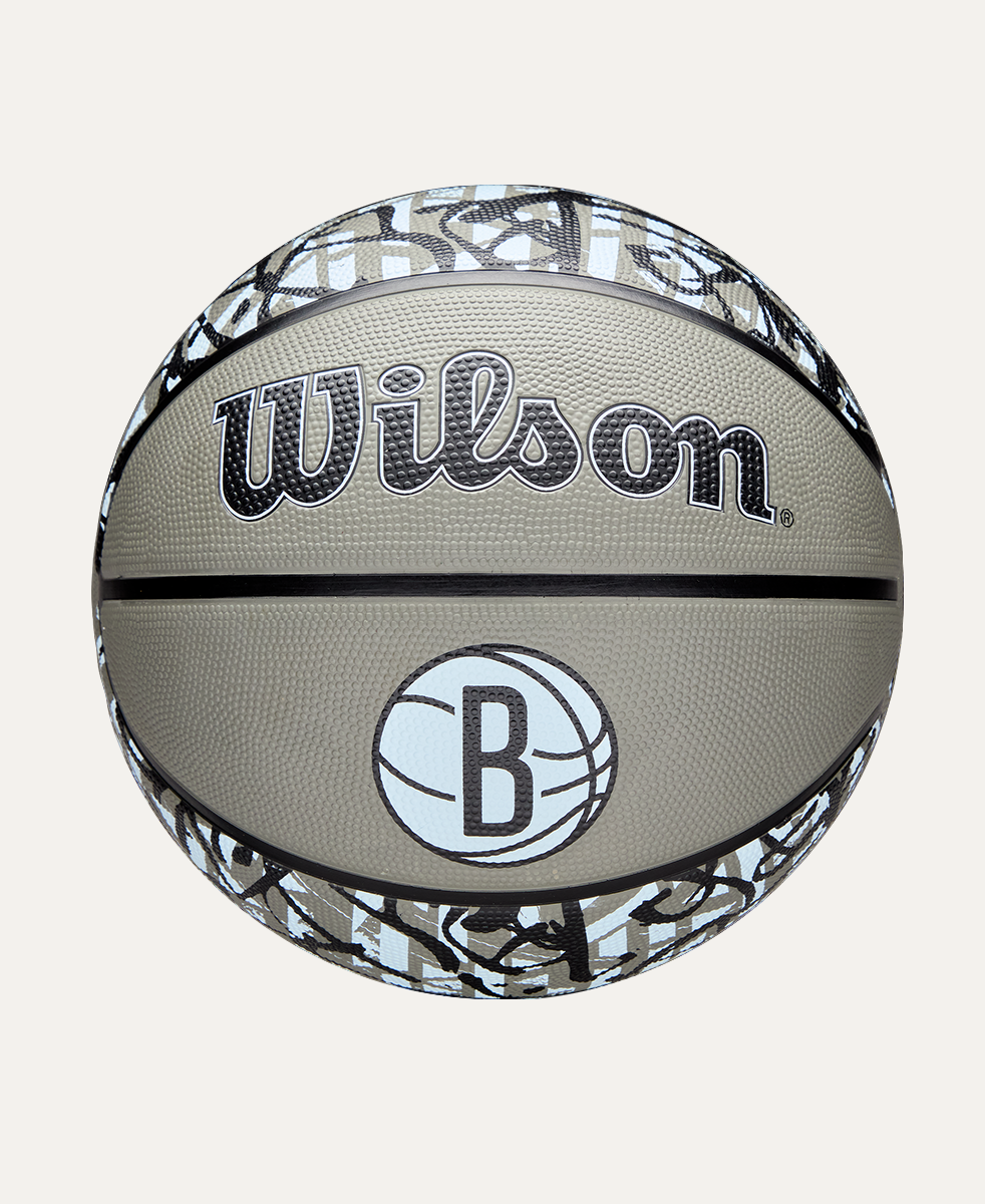 Balón de Basketball NBA Team Graffiti Brooklyn Nets #7