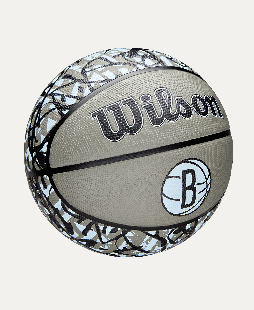 Balón de Basketball NBA Team Graffiti Brooklyn Nets #7