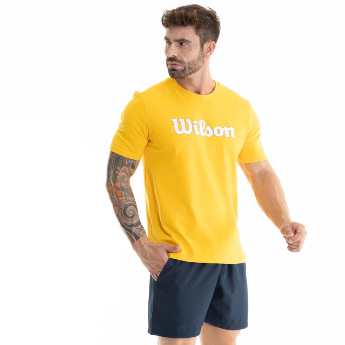 Camiseta Bold SS Amarillo M