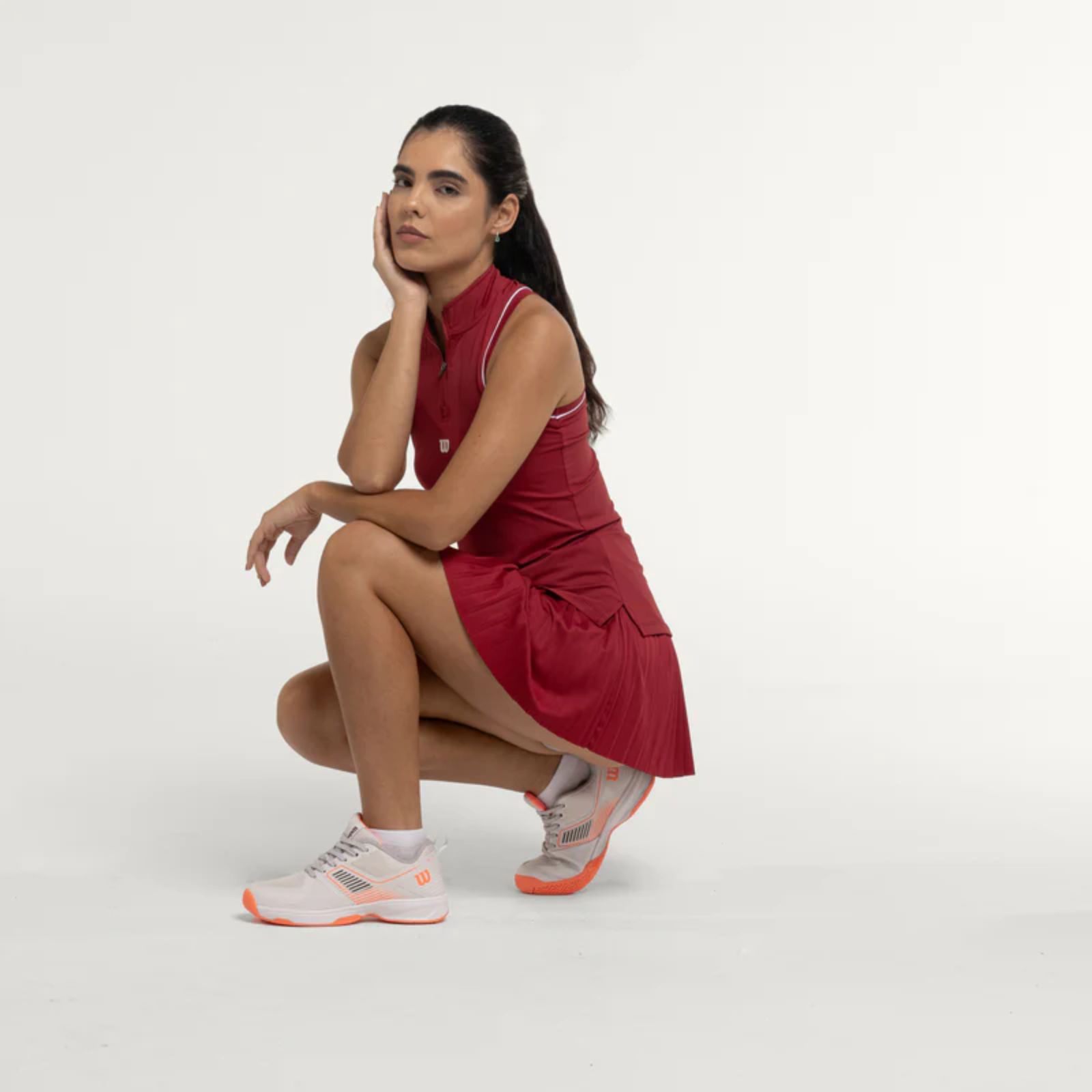 Falda Retro Tour Rojo