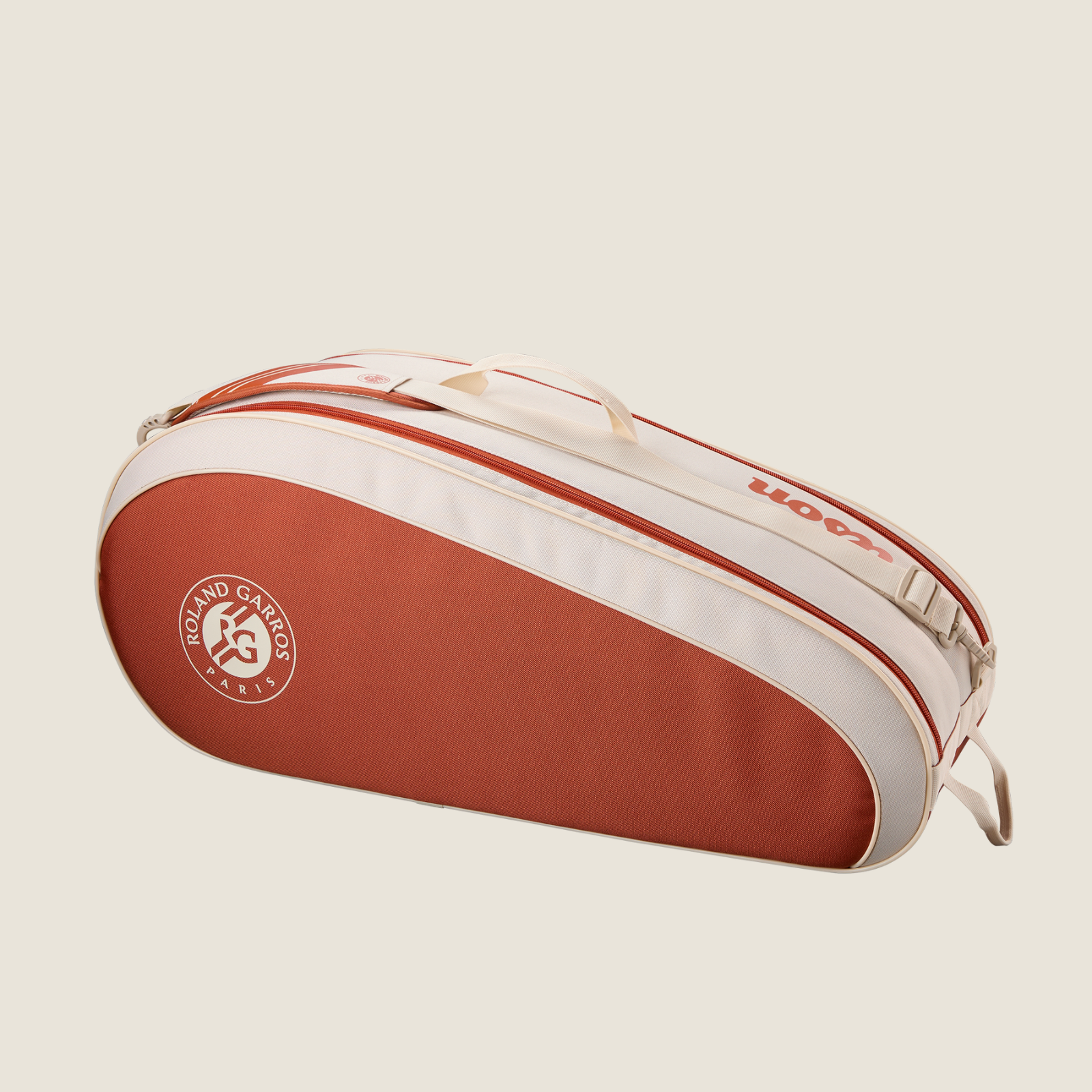 Raquetero de 6 Roland-Garros