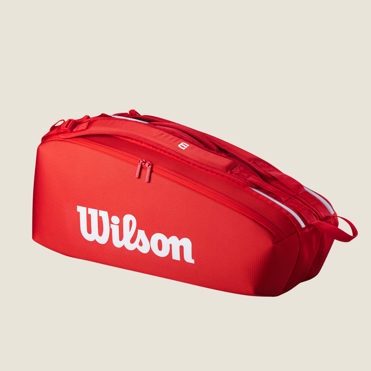 Raquetero Super Tour Wilson Red 6PK 2025