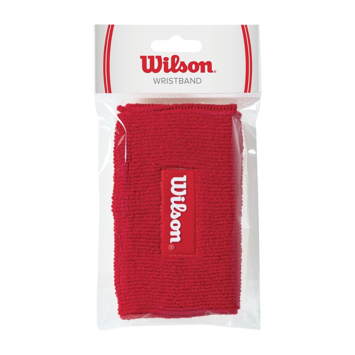 Muñequera Wilson Red