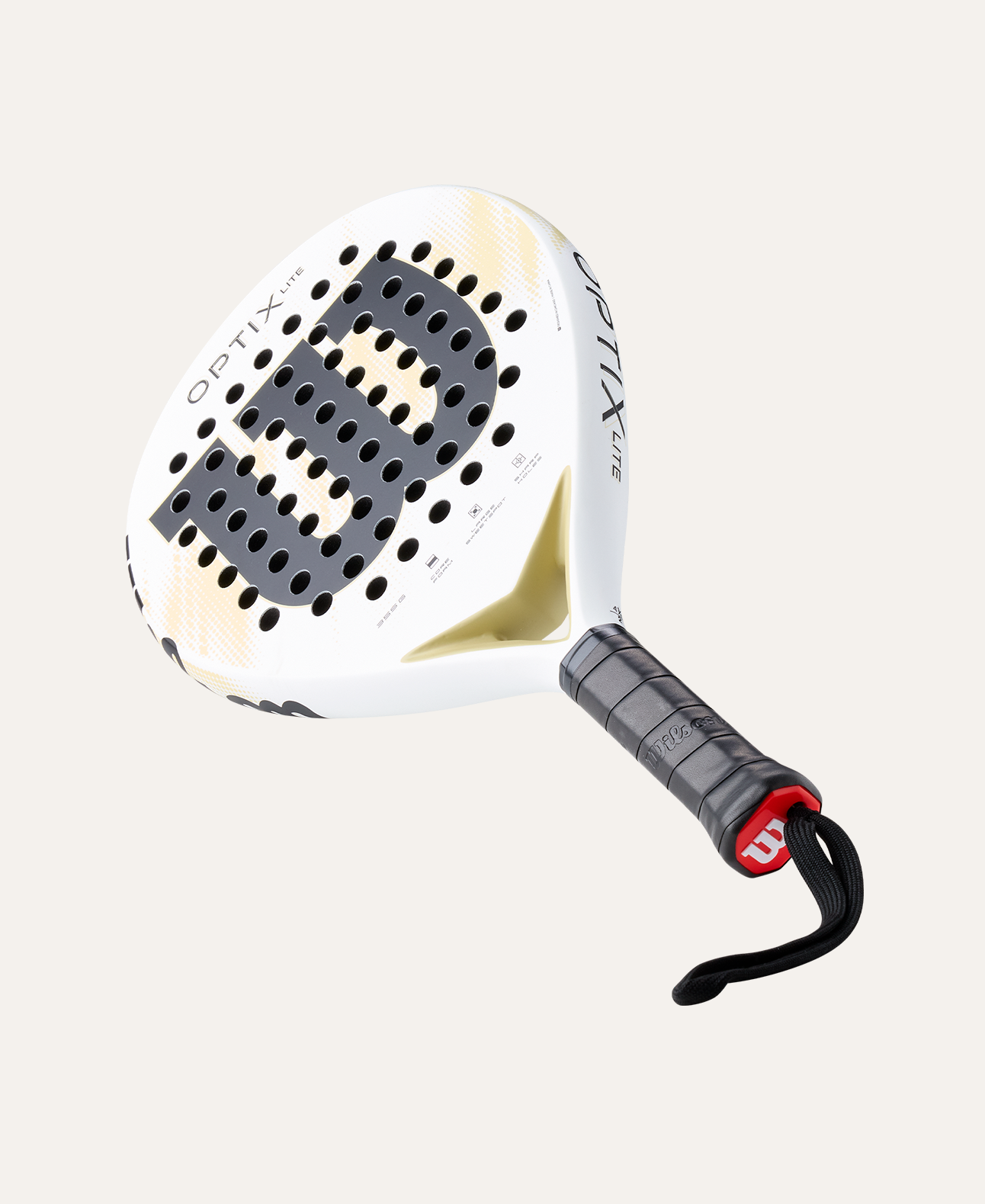 Pala de Pádel Optix V2 Lite Blanca