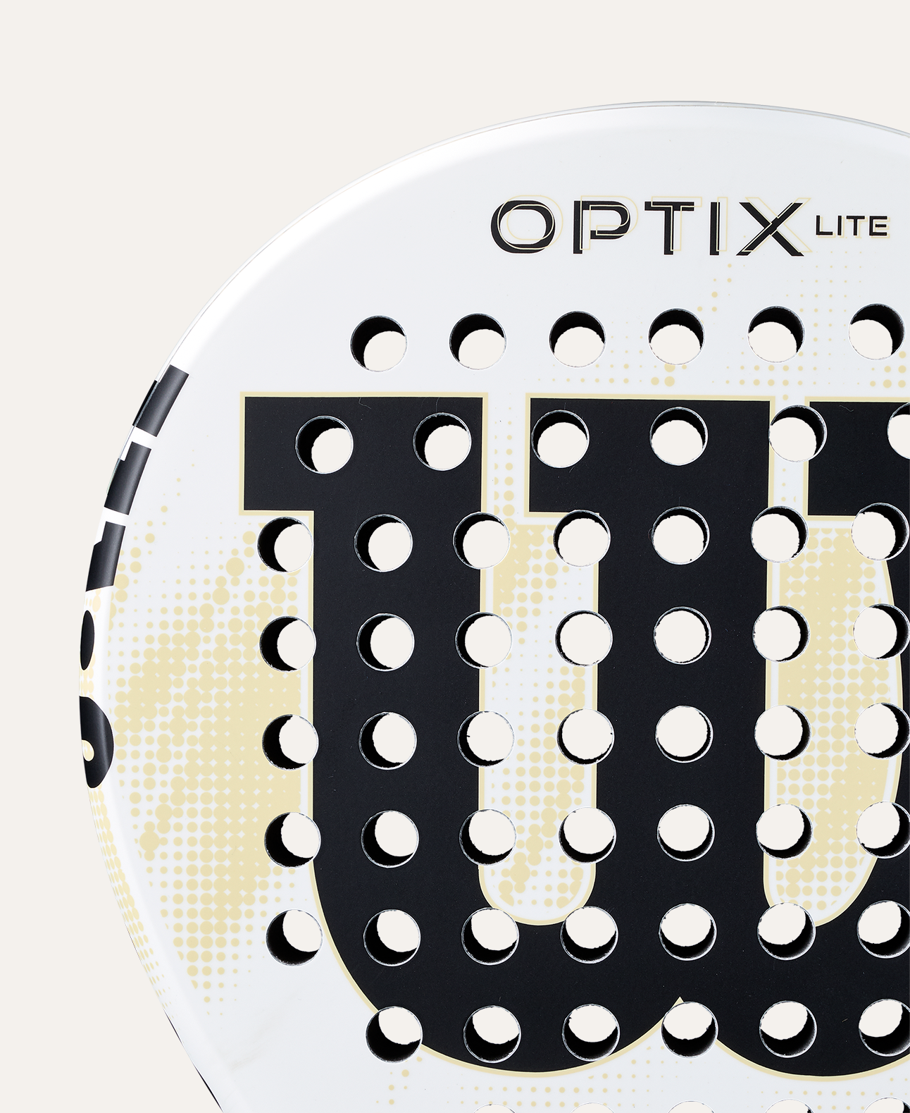 Pala de Pádel Optix V2 Lite Blanca