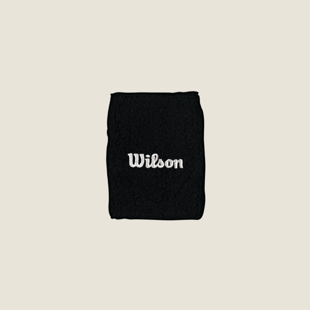 Muñequera Doble Wilson Negro