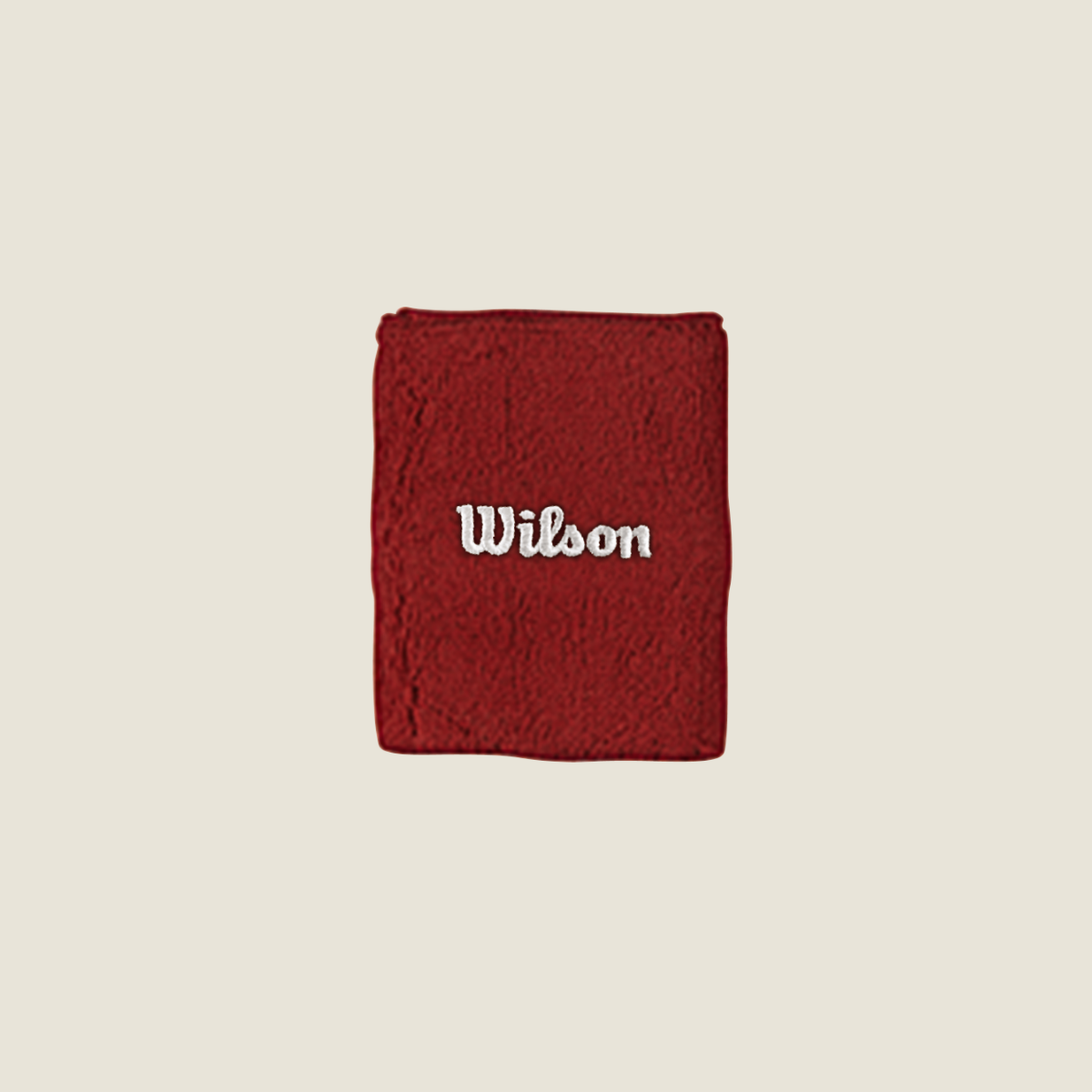 Muñequera Doble Wilson Rojo