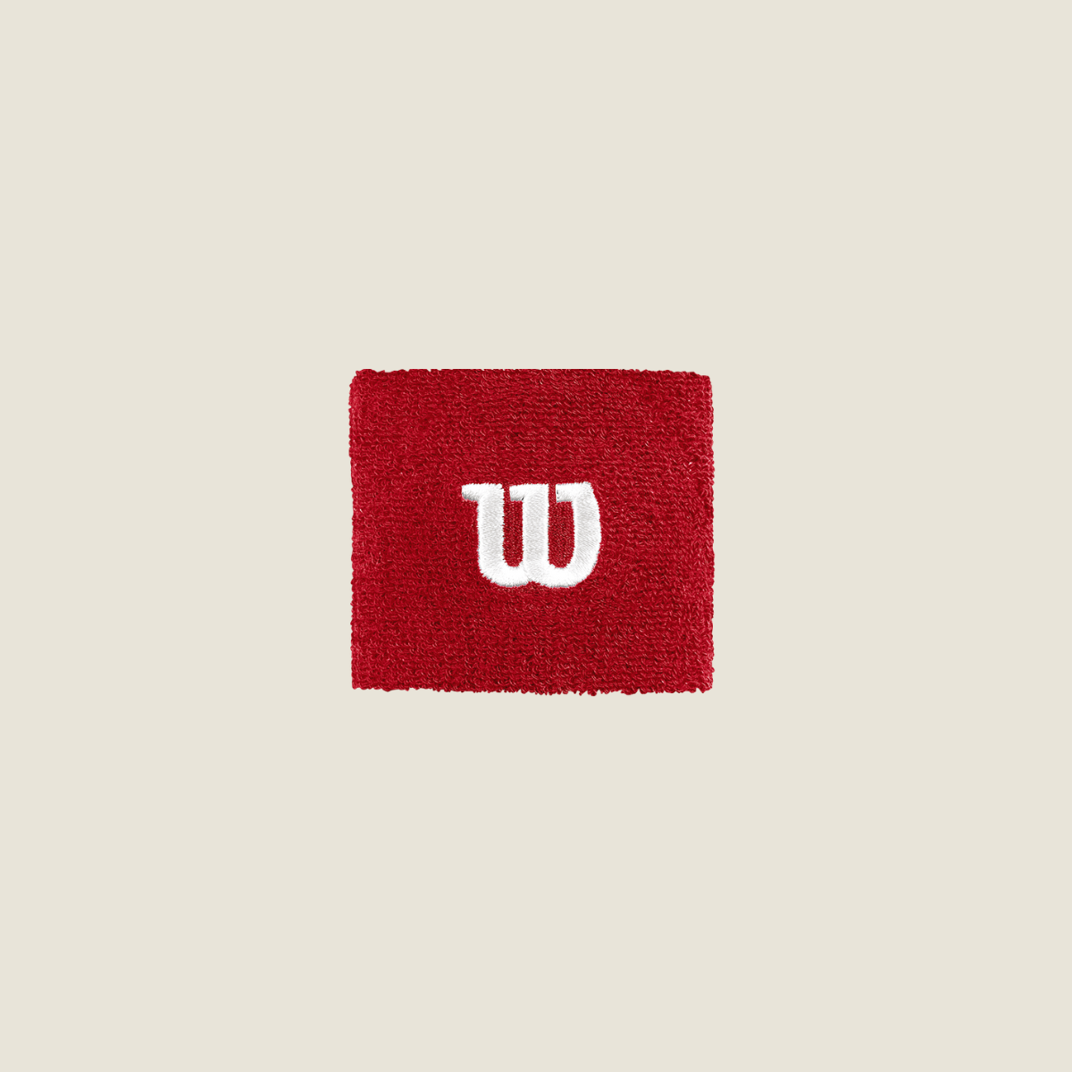 Muñequera Corta Wilson Rojo