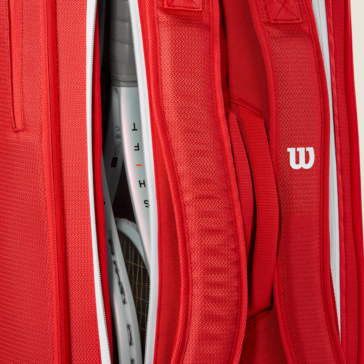 Raquetero Super Tour Red Pk 9