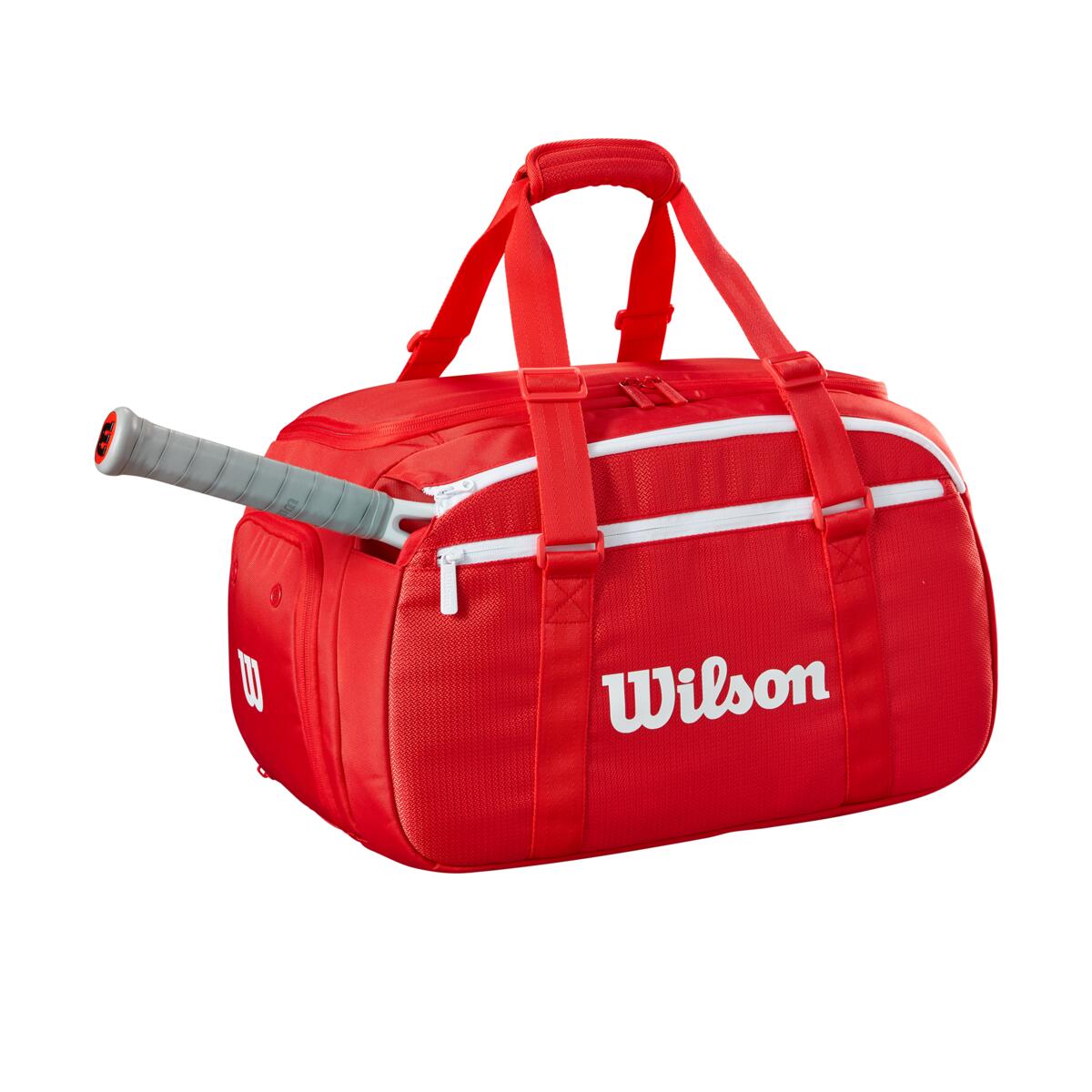 SUPER TOUR RED SMALL DUFFLE