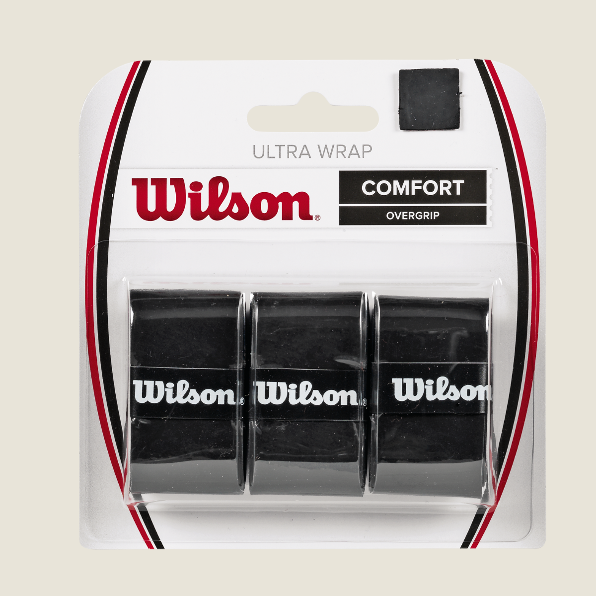 Ultra Wrap Overgrip 3pk Bk