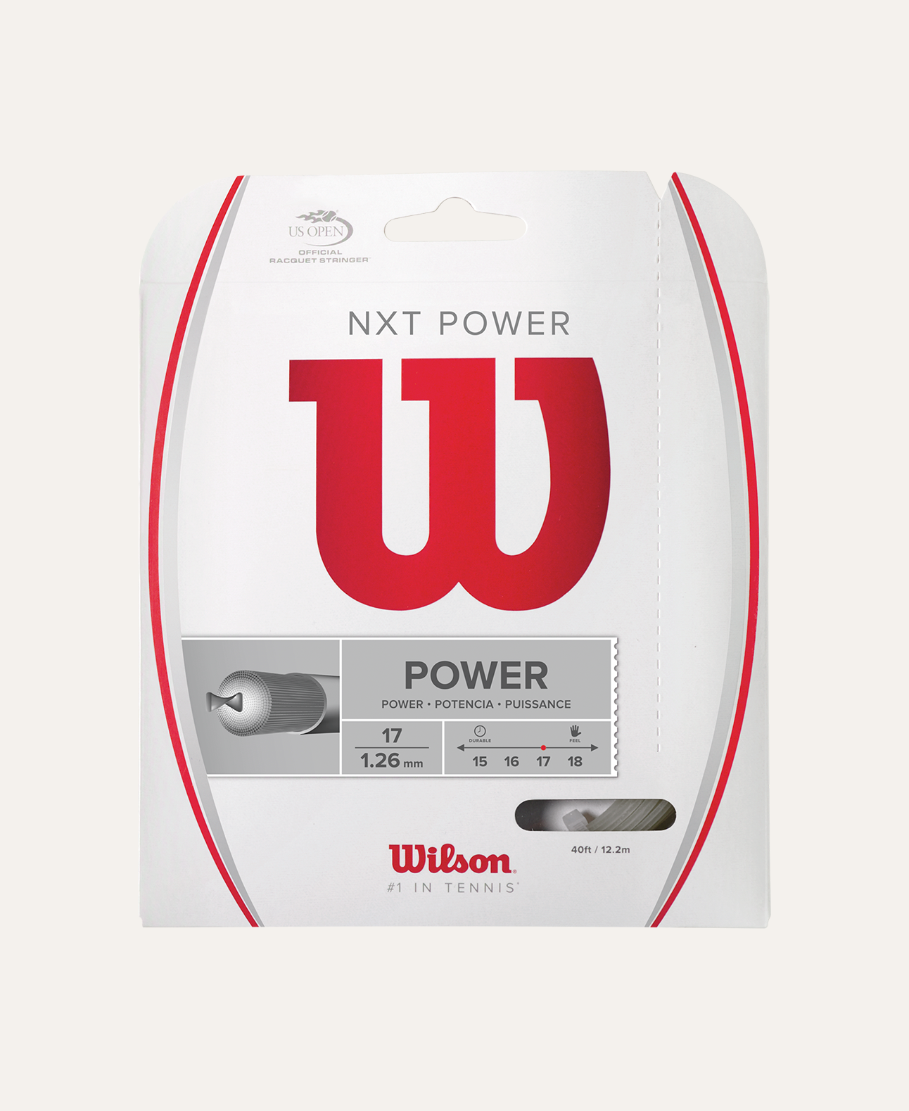 Cuerda NXT Power Calibre 17