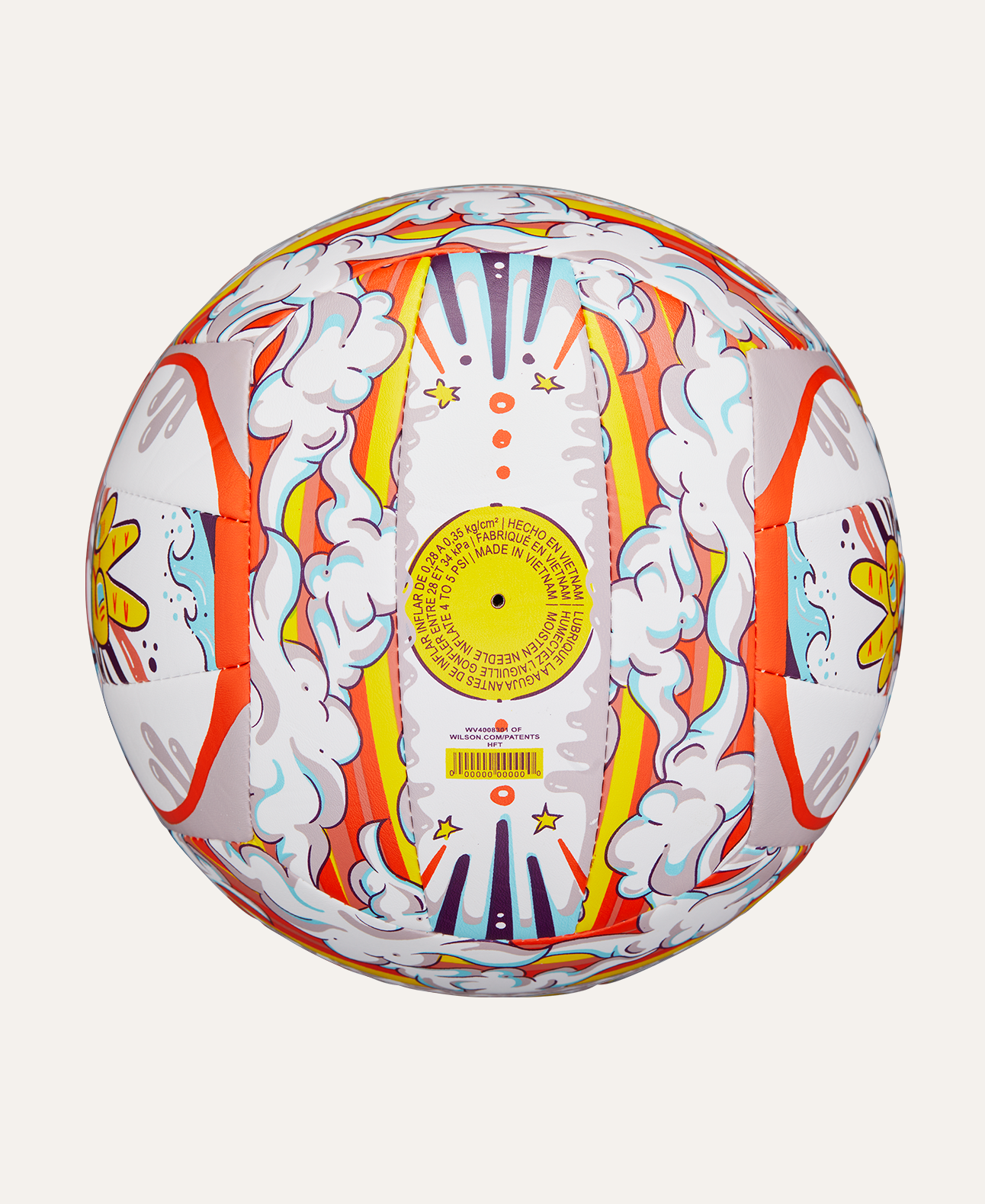 Pelota de Voleyball Graffiti Peace New Oficial