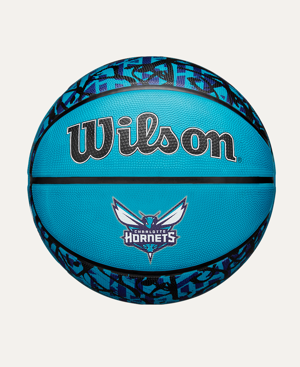 Balón de Basketball NBA Team Graffiti Charlotte Hornets #7