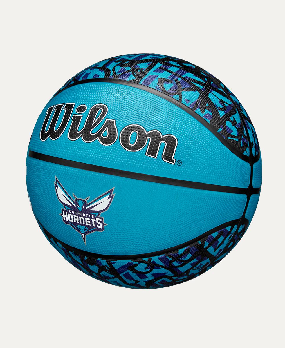Balón de Basketball NBA Team Graffiti Charlotte Hornets #7