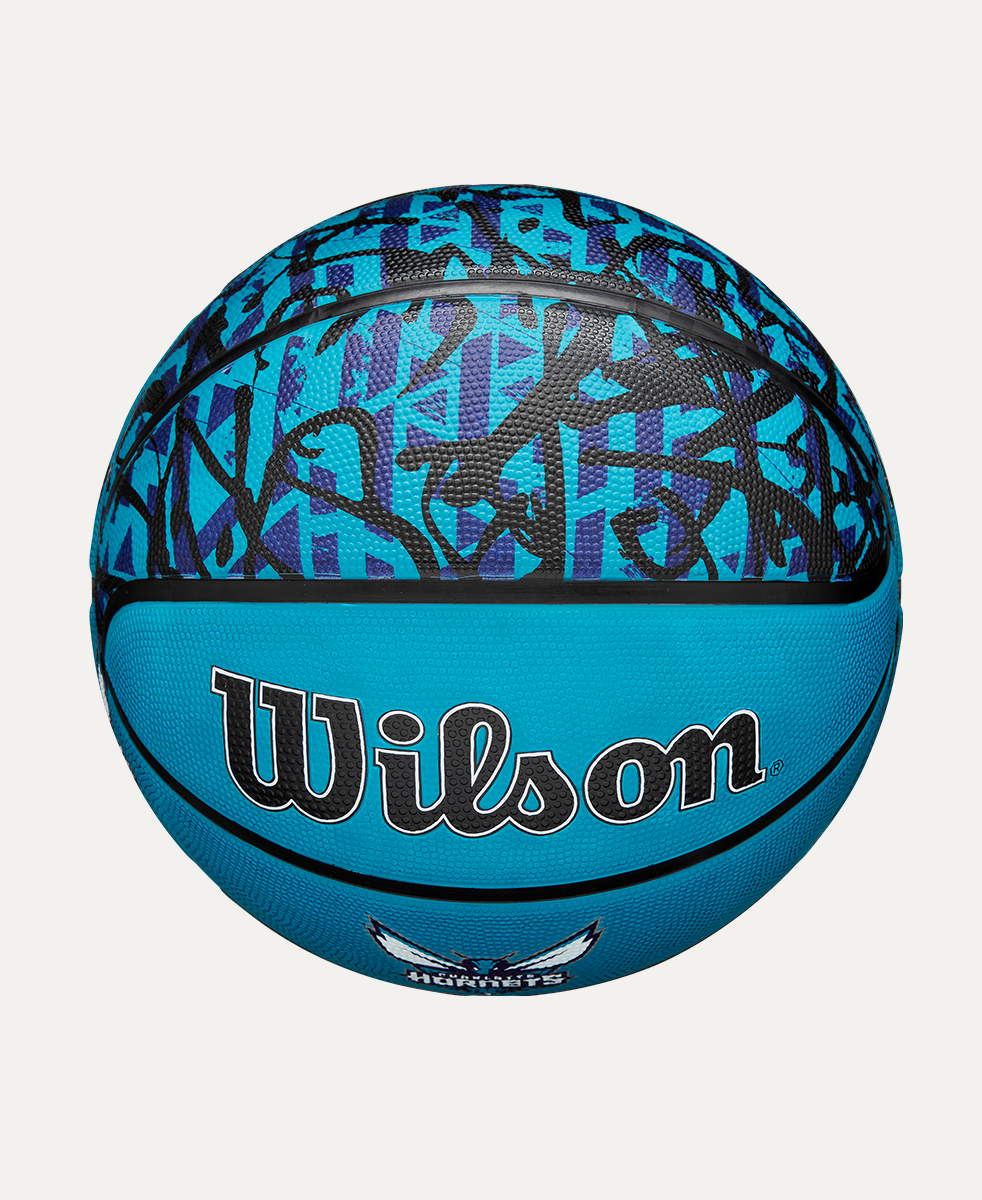 Balón de Basketball NBA Team Graffiti Charlotte Hornets #7