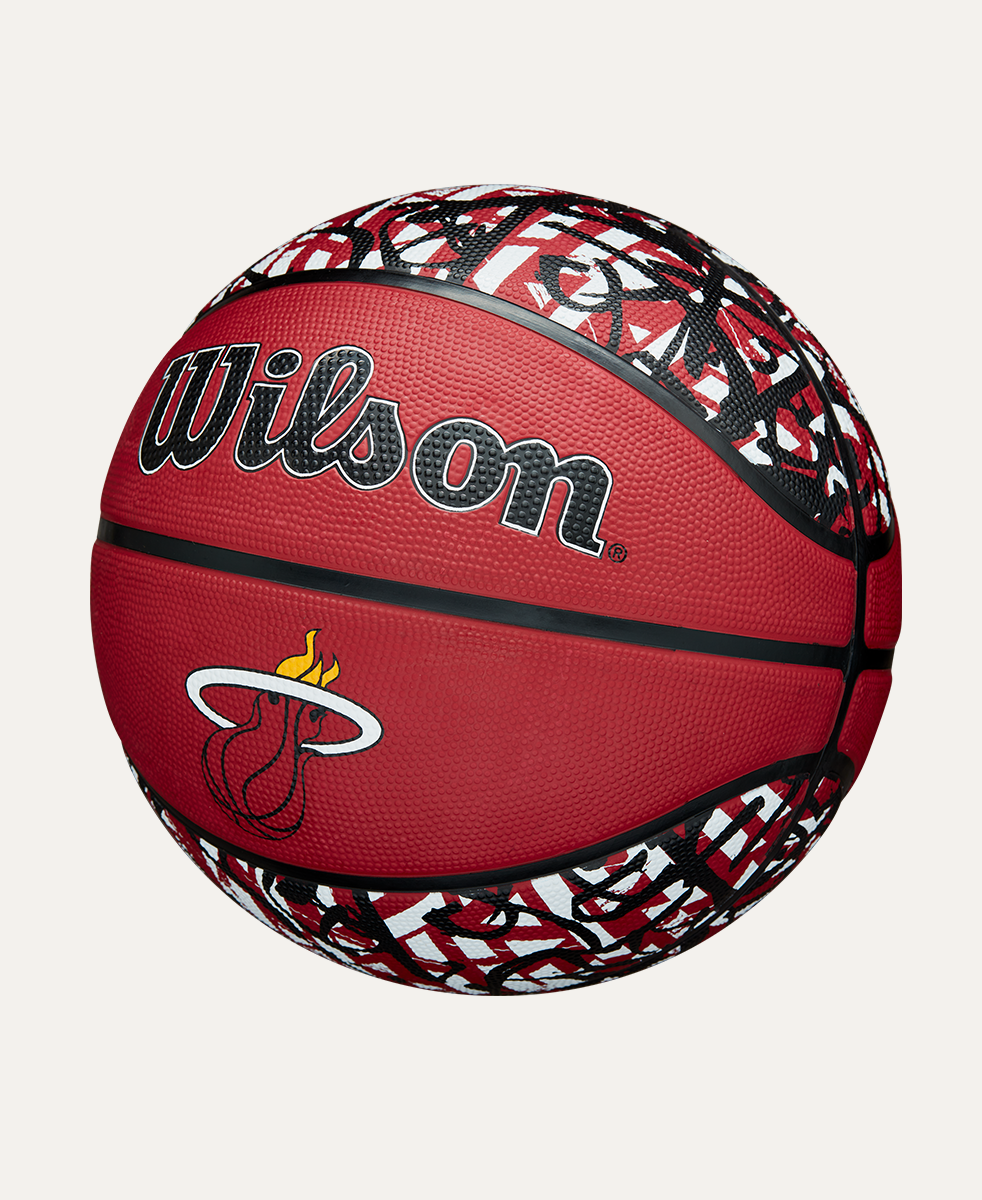 Balón de Basketball NBA Team Graffiti Miami Heat #7