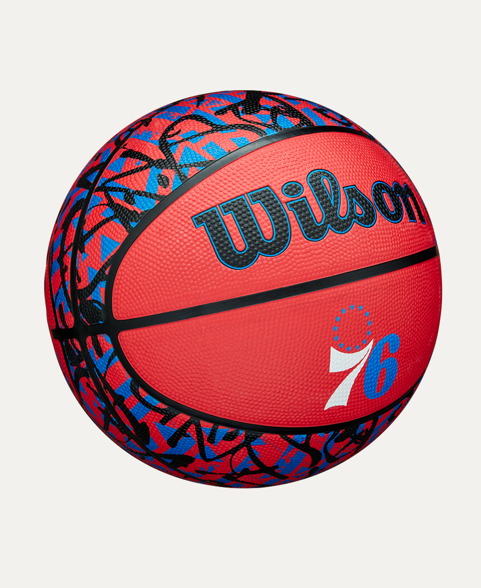 Balón de Basketball NBA Team Graffiti Philadelphia 76ers #7