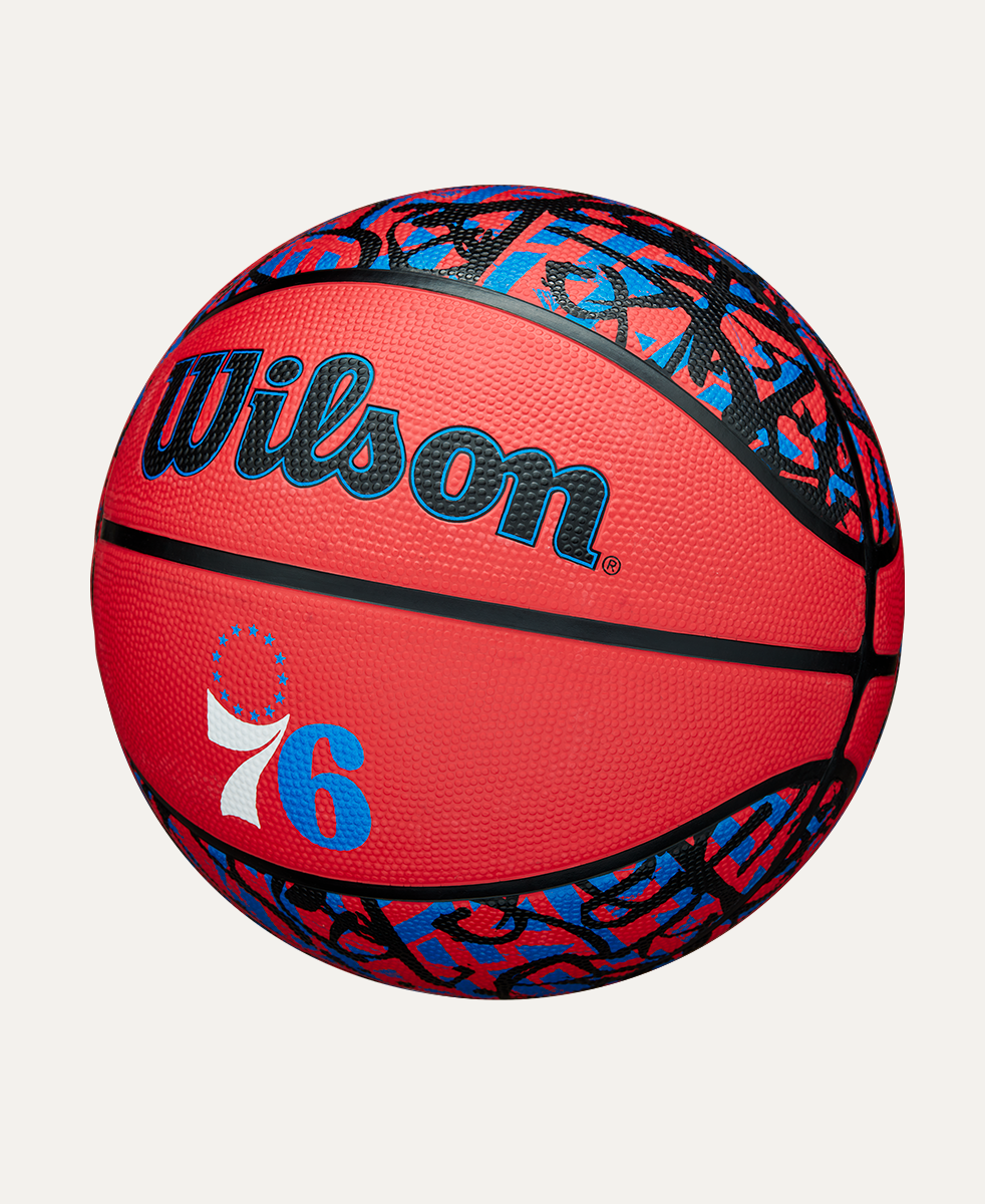 Balón de Basketball NBA Team Graffiti Philadelphia 76ers #7