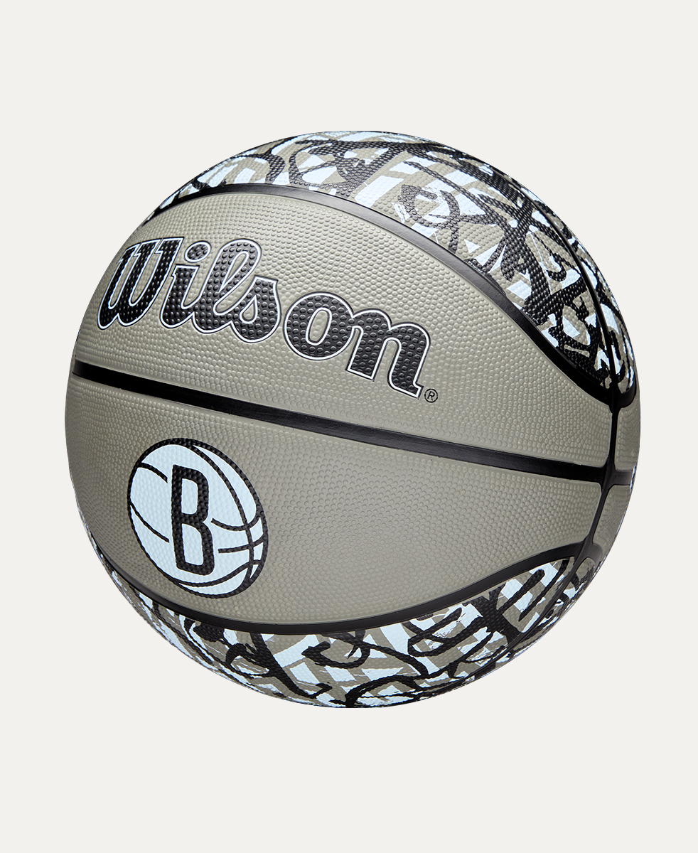 Balón de Basketball NBA Team Graffiti Brooklyn Nets #7