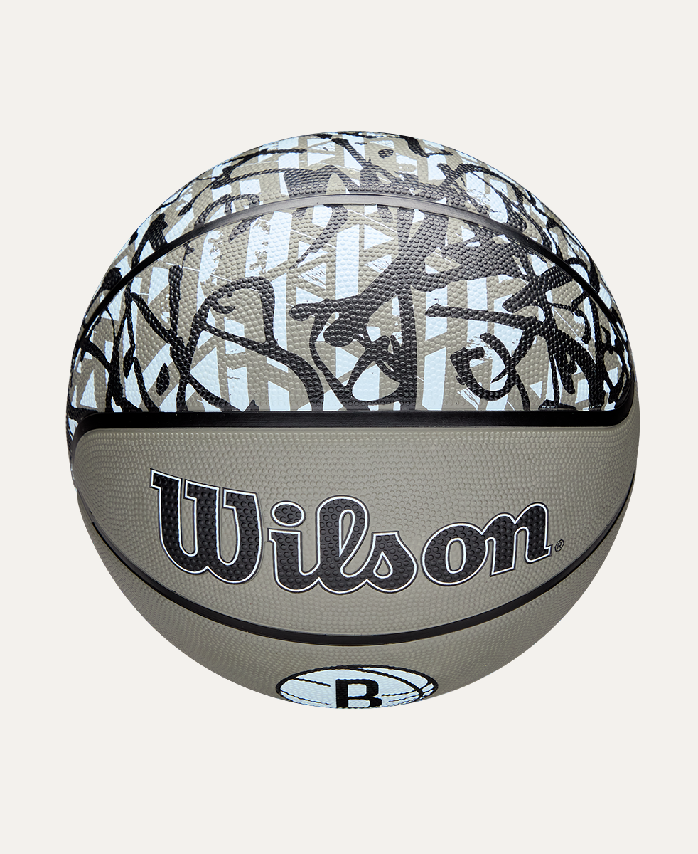 Balón de Basketball NBA Team Graffiti Brooklyn Nets #7