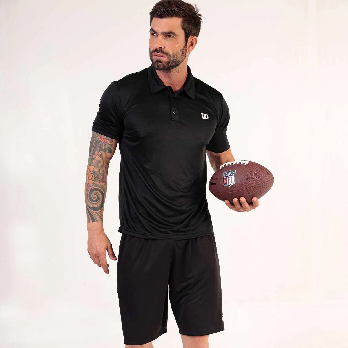 POLO CORE NEGRO M